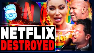 Netflix Leftists BLASTED By Dana White \u0026 Tony Hinchcliffe At Tom Brady Roast Kim Kardashian MELTDOWN