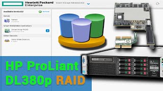 how to recover data from a raid array based on server hp proliant dl380p, with p410i controller