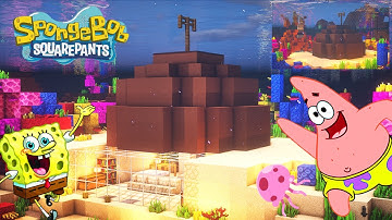 MINECRAFT TUTORIAL :: How to build a PATRICK`S HOUSE / so easy house~