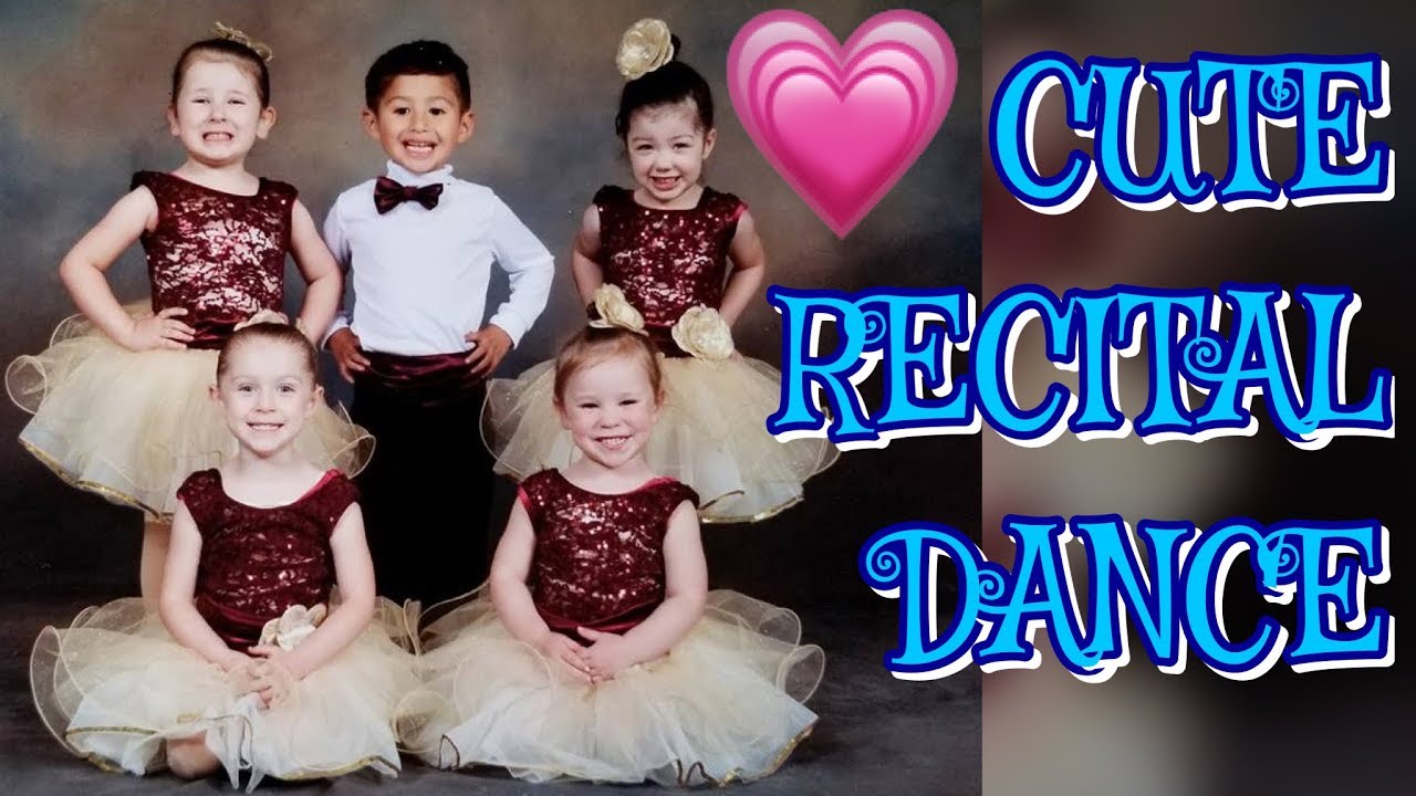 Cute 3 Year Olds Recital Dance (You'll Be in My Heart) - YouTube
