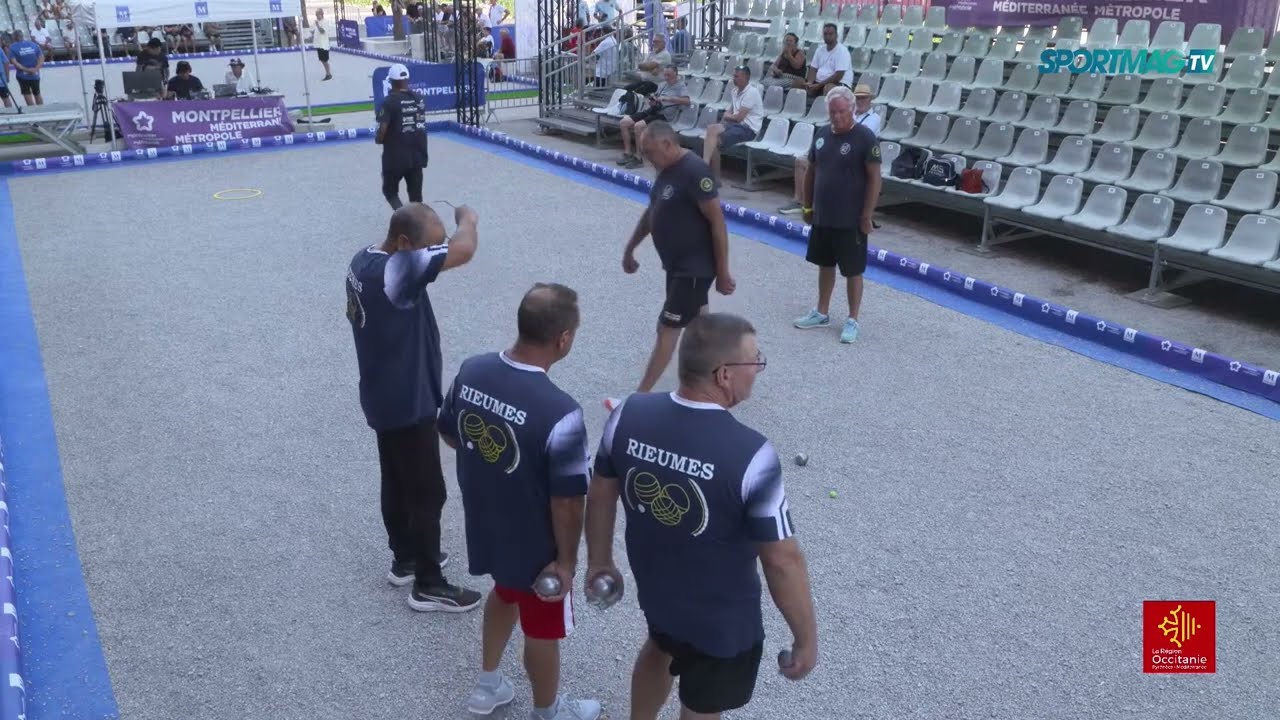 Miniature : Pétanque : Duculty / Jurado (Mondial Montpellier 3M 2026 - Demi-finale Vétérans)