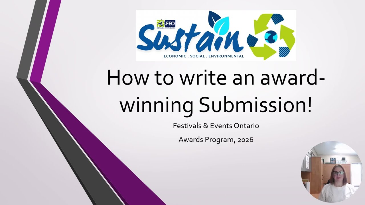 2026 FEO Awards Instructional Video: How To Submit An Award Winning Application.