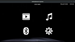 Infotainment System (Yocto & Qt)