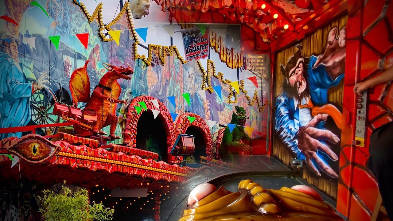 Die große Monsterhöhle (Schloss Dracula) Schütze - Onride 2020 - Düren Sommer Spezial