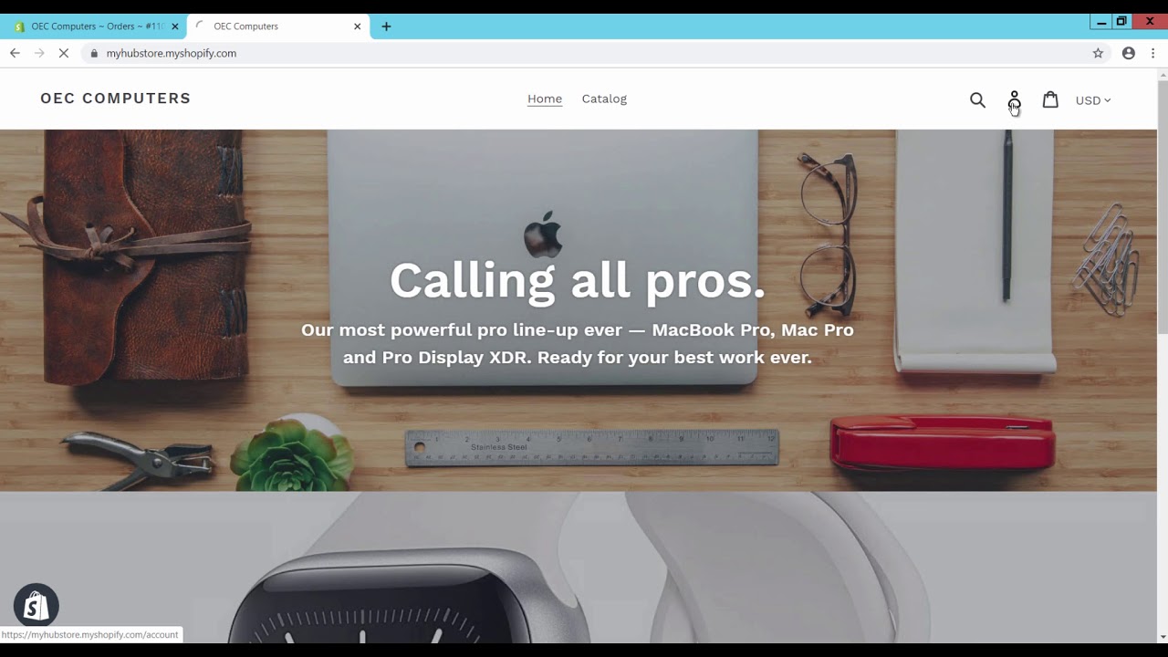 Shopify Transactions - Refund for Fulfilled Order