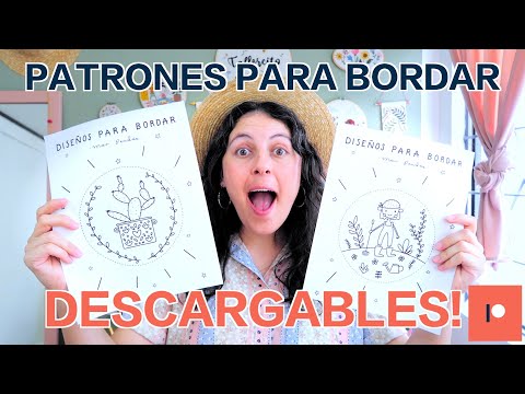 Video: Cómo Bordar Con Patrones