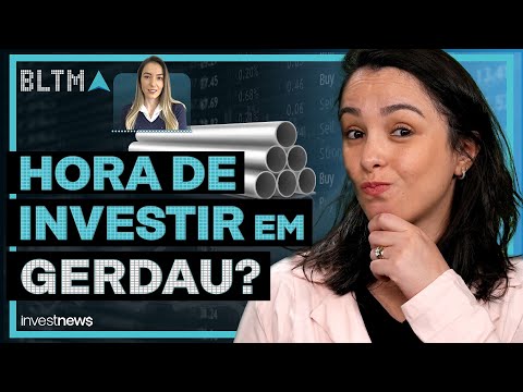 Gerdau lidera altas do IBOV, vale a pena investir em GGGBR4?