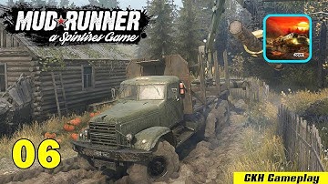 MudRunner | Crane Operator Mission | Android | Ep06 Gameplay