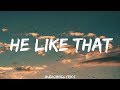 Fifth Harmony - He Like That (Lyrics)