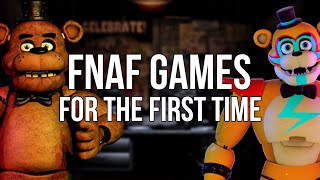 My Friend Plays FNAF Games for the FIRST TIME | LIVE