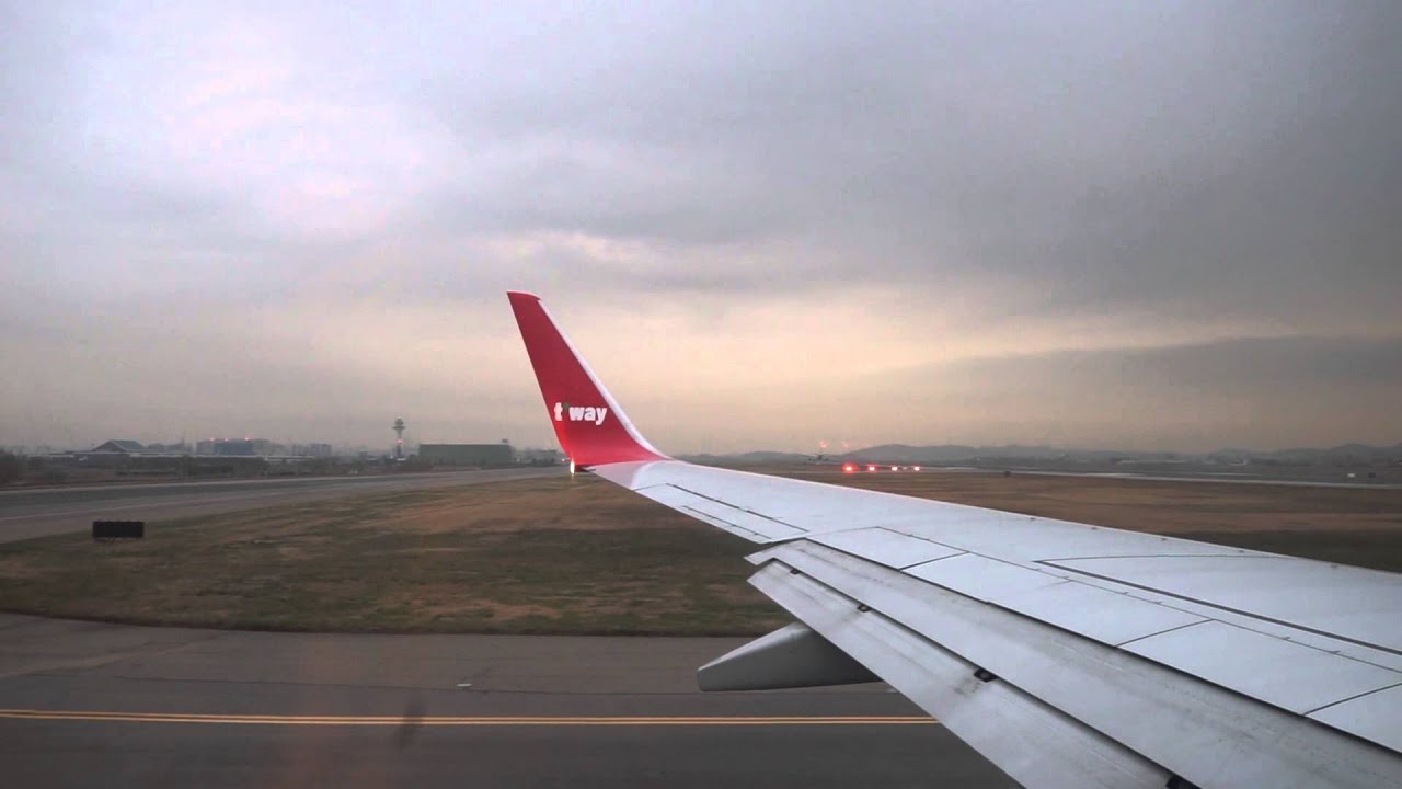 티웨이항공 717편(TW717) 김포-제주(GMP-CJU) 전 구간 비행 영상