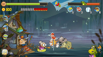 Swamp Attack - Episode 6. Level 17 Gameplay Android walkthrough
