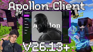 🚀 Apollon Client 1.26.13 (32/64 Bit)  MCPE 1.26.13 Client 🎯 | Must Try!!