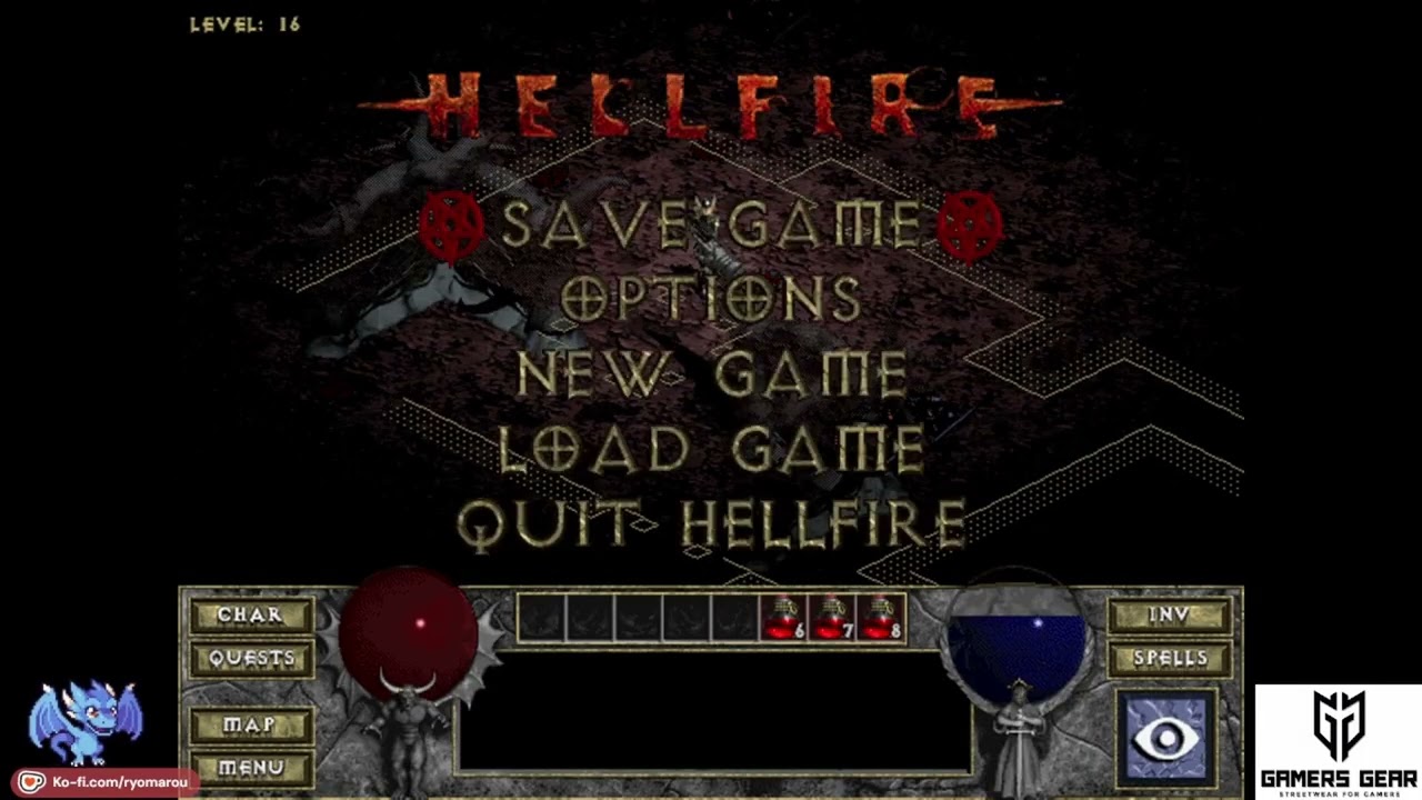 Diablo Hellfire - Playthrough Part 25 - Diablos Ebene (Schwierigkeitsgrad Hell) (Finale)