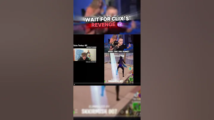 Clix Gets Revenge On Blake 😈 #shorts