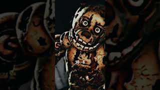 Spring Trap VS Lighting McQueen #lightingmcqueen #fnaf #pixar #videogames #fyp #shorts
