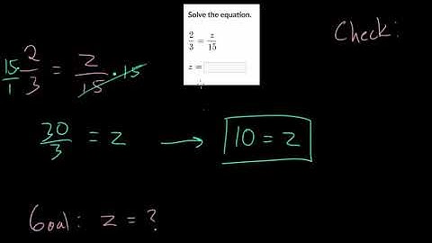 One Step Equations: Multiplication and Division With Fractions and Decimals