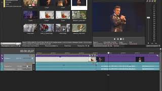 Основные инструменты для редактирования видео в Magix Vegas Pro 15