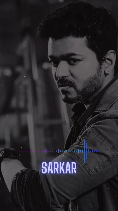 Sarkar - WhatsApp status trending mass ringtone song #thalapathy #sarkar #songslyrics #shortvideo