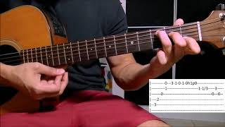 Flor e o Beija-flor - Henrique e Juliano e Marília Mendonça Aula Solo Violão (como tocar)