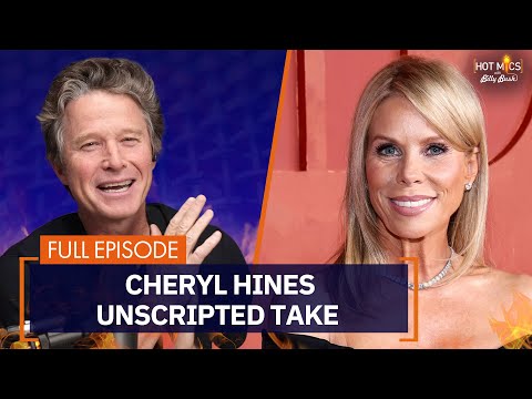 Cheryl Hines- from playing Larry David's wife to being RFK Jr's Wife! Cheryl is live & "Unscripted."