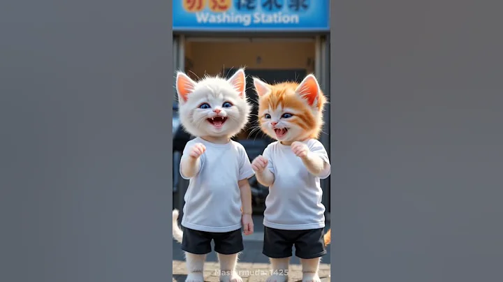 Watch the video about The grey-white kitten who was always bullied became successful🔥#shorts#cat#funny#cute#trending#fyp