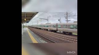 JR西日本 琵琶湖線 普通電車 4K HDR撮影