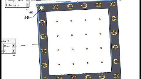Linear Pattern Tips SolidWorks Tutorial