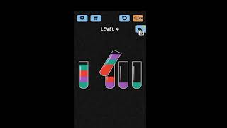water colour sort level 4 walk through solution#gaming gamester.com