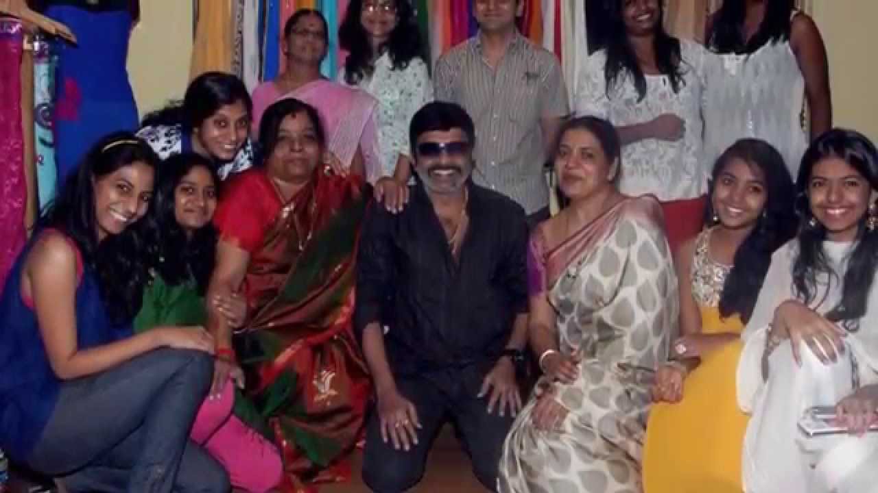 Actor Rajasekhar and actress Jeevitha with their daughter and family exclusive video photo