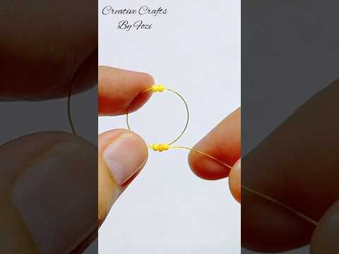 Beaded Flower Earrings Tutorial Perfect For Any Occasion Shorts