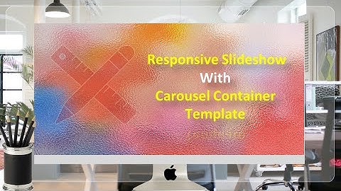 Responsive Image & Data Slideshow Using Carousel Container in Oracle APEX