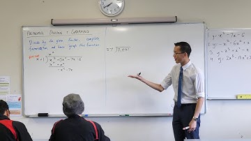 Polynomial Division & Graphing (1 of 3: Performing long division)