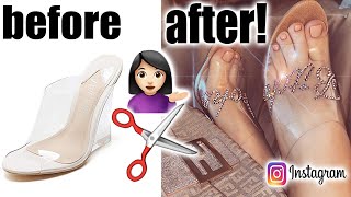 DIY RHINESTONE HEELS! *for cheap!*