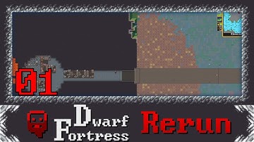 Dwarf Fortress -  Bouldersgate | 01 (Volcano Fort)