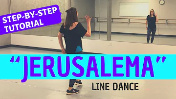 "JERUSALEMA" DANCE | Master KG (BEGINNER LINE DANCE TUTORIAL) Back-view, Step-by-Step, and Easy!