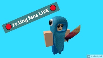 🔴1v1ing fans live in Breaking Point ROBLOX. 🔴