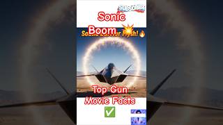 ✈️ Movie Vs. Science: The TRUTH About the Sonic Boom! | Top Gun Physics DEBUNKED! #trending #shorts