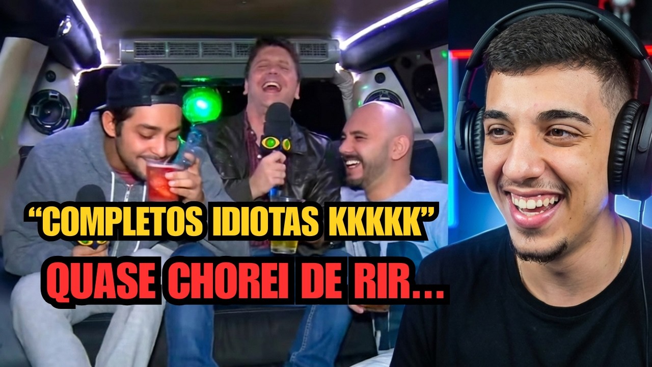 ESSES CARAS SÃO COMPLETAMENTE MALUCOS, PÔ KKKKK | REACT PANICO