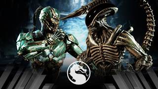 Mortal Kombat X - Cyber Sub-Zero Vs Alien (Very Hard)