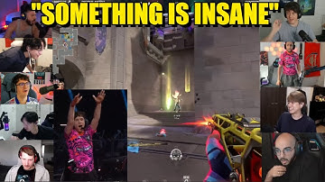 Valorant pros/streamers react to PRX Something