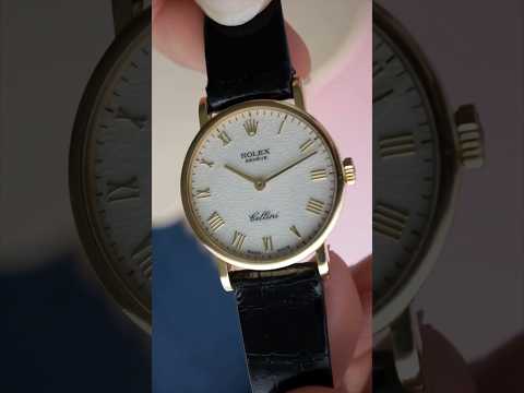 Rolex Cellini Ref 5109 18k Yellow Gold Jubilee Dial Manual Wind 1990s