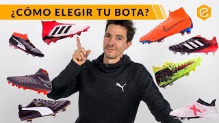 para ELEGIR BOTAS DE FÚTBOL -