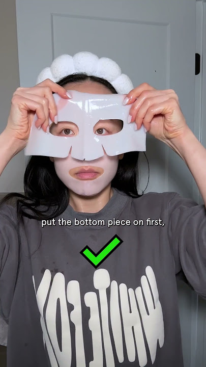 Overnight Hydrogel Mask do's ✅ & don'ts ❌ ft the viral Biodance collagen overnight mask #shorts