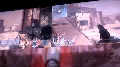 MW2 quickscoping splitscreen