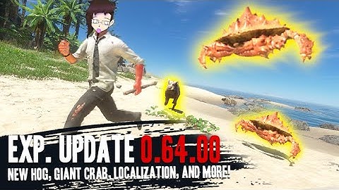 Stranded Deep Update E0-64: Giant (flying) Crabs ?!?!