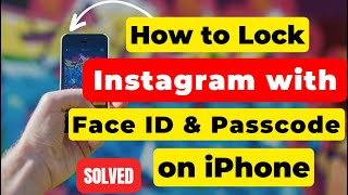 How to lock instagram with Face ID / passcode on iPhone