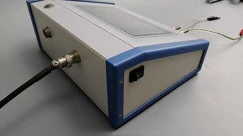 ultrasonic horn analyzer demo