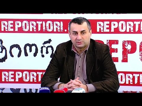 \"უფლებადამცველთა გაერთიანების\" თავმჯდომარე ნიკოლოზ მჟავანაძის პრესკონფერენცია