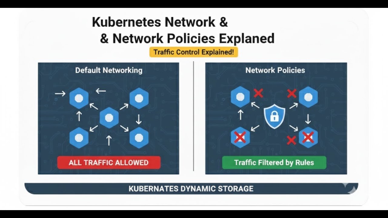 Kubernetes Networking: How Network Policies Control Traffic - YouTube